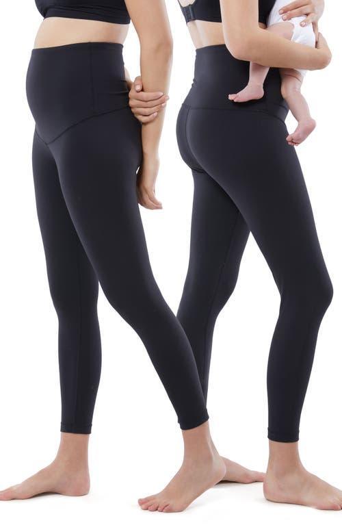 Ingrid & Isabel Active Postpartum Light Compression Leggings, Pack of 2 Product Image