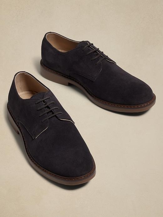 Suede Casual Derby Shoe Product Image