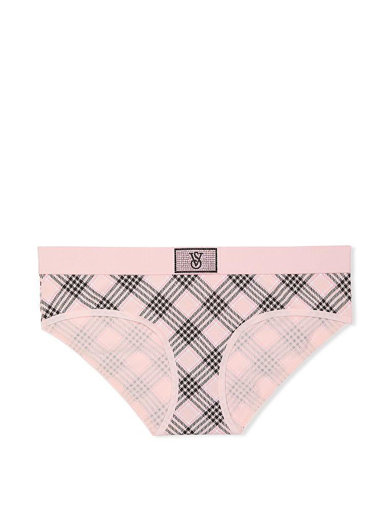 Logo Cotton Shine Patch Hiphugger Panty Product Image