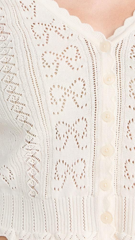 LoveShackFancy Petra Cardigan | Shopbop Product Image