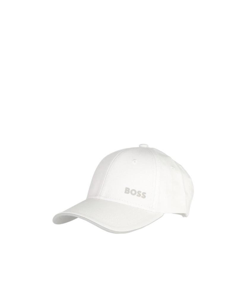 HUGO BOSS Logo Hat In White Product Image