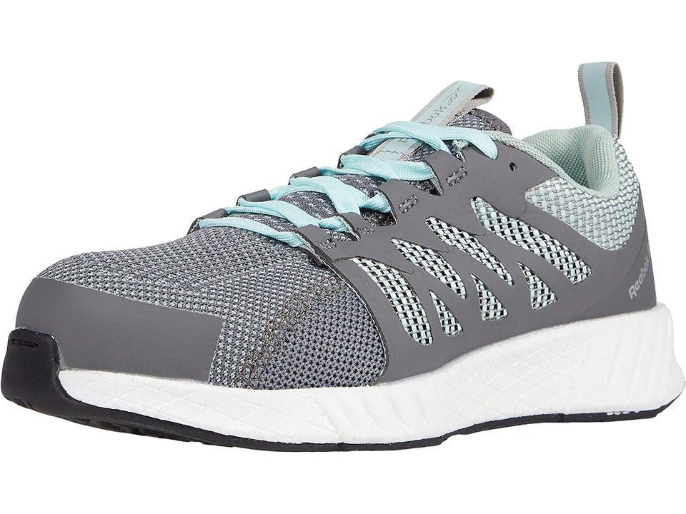 Reebok Work Fusion Flexweave Cage Composite Toe (Grey) Women's Shoes Product Image