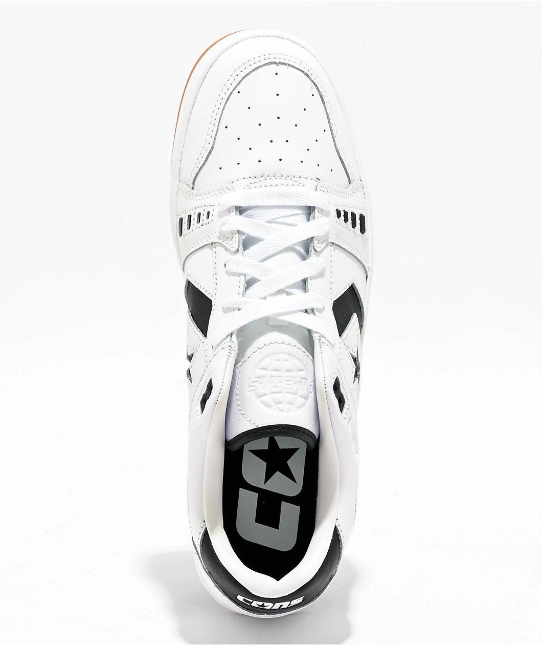 Converse AS-1 Pro White & Black Skate Shoes Product Image