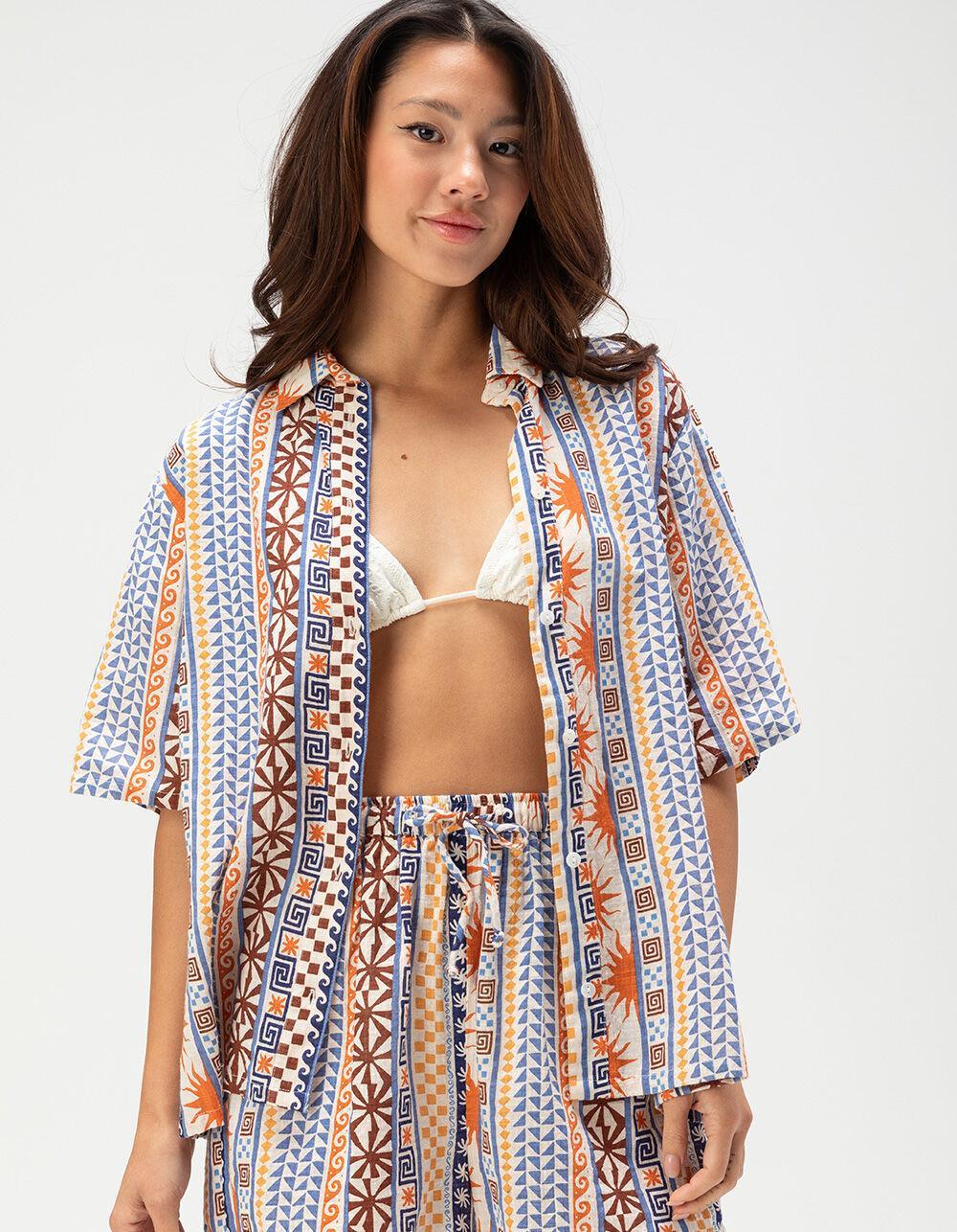 RIP CURL San Carlos Womens Button Up Shirt - MULTI Product Image