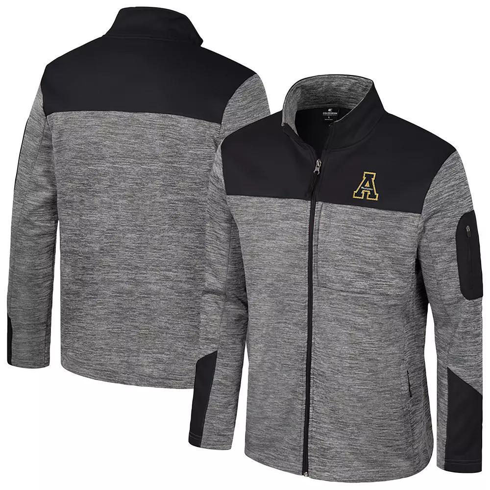 Men's Colosseum  Gray/Navy Georgetown Hoyas Guard Full-Zip Jacket, Size: 2XL, Grg Grey Product Image
