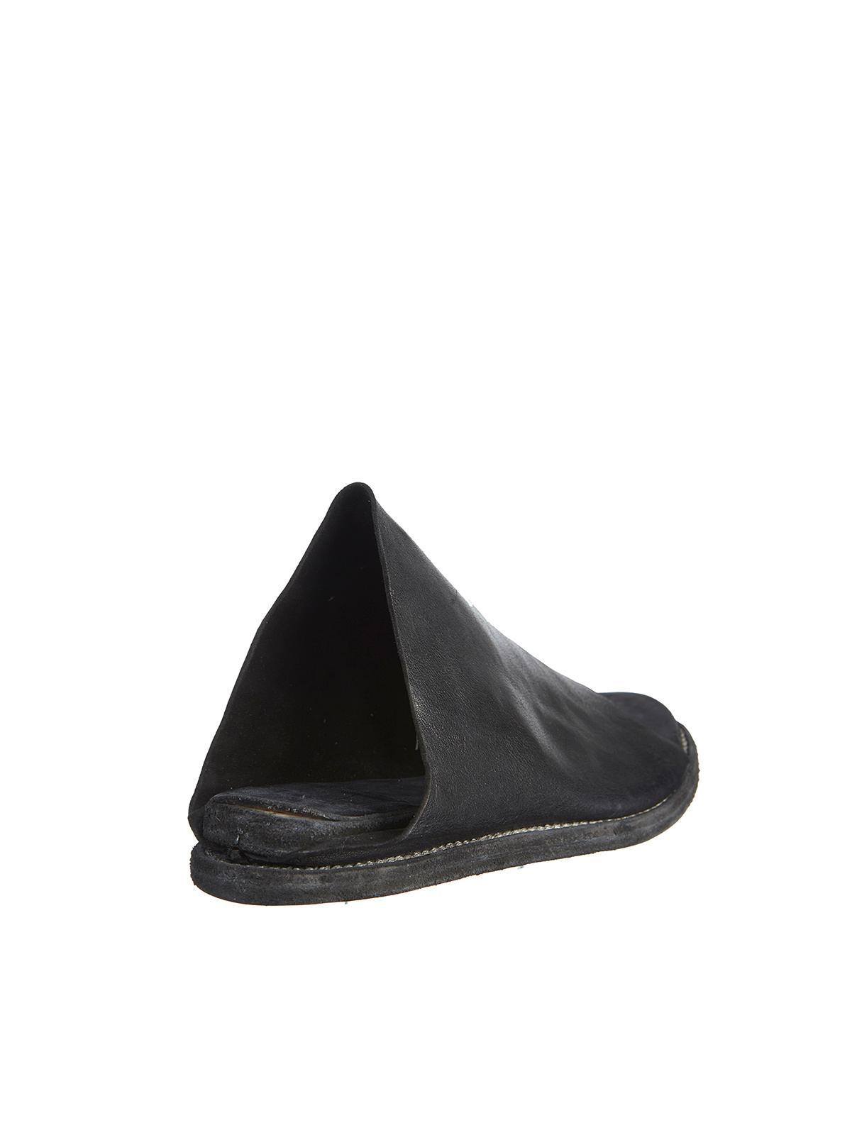 GUIDI Open-toed Sandals In Black Product Image