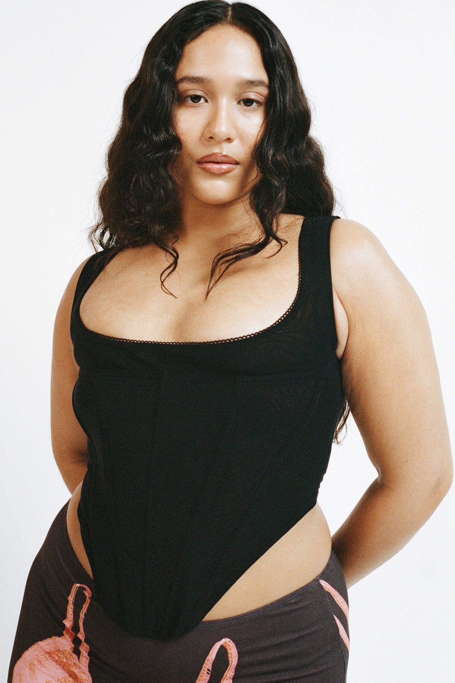 CAMPBELL CORSET - BLACK Product Image