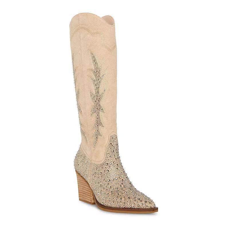 Madden Girl Womens Apple Wide Calf Western Boot Product Image