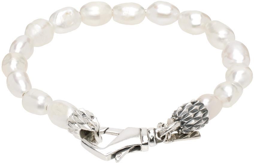 EMANUELE BICOCCHI White Baroque Pearl Bracelet Product Image