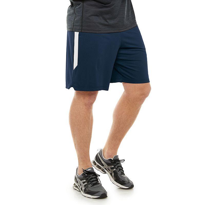 Big & Tall Tek Gear® Dry Tek Shorts 9", Men's, Size: XL Tall, Dress Blues Product Image