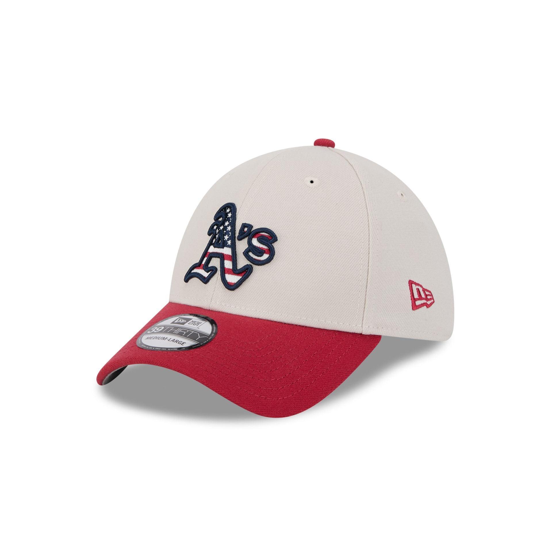 Oakland Athletics Independence Day 2024 39THIRTY Stretch Fit Hat Male Product Image