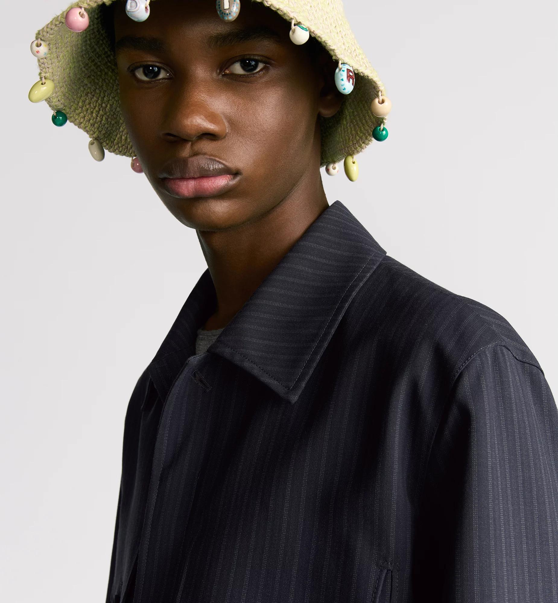 Jacket with Spread Collar Product Image