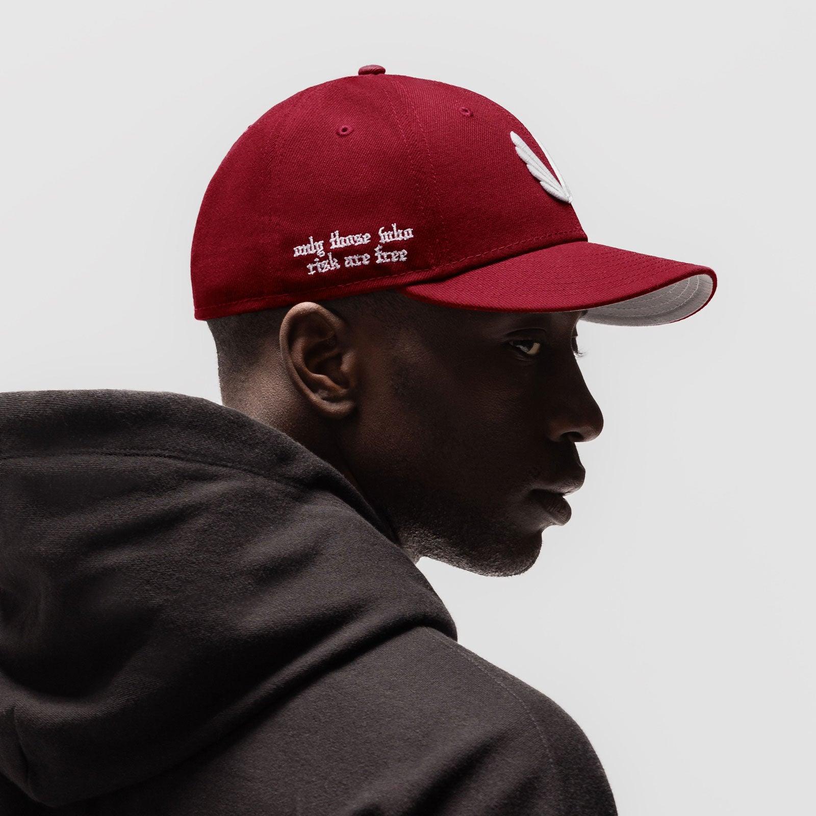 New Era® 59Fifty® Low Profile Hat - Crimson/White "Wings" Product Image