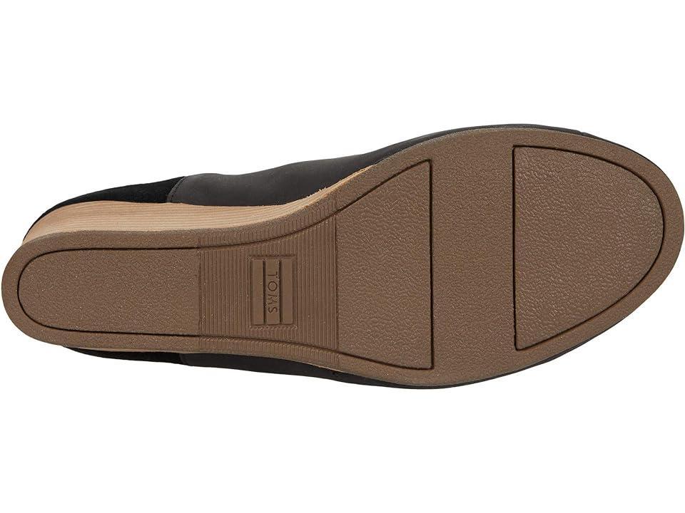 TOMS Kelsey Leather/Suede) Women's Shoes Product Image