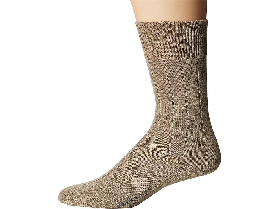 Mens Llasa Solid Ribbed Socks Product Image