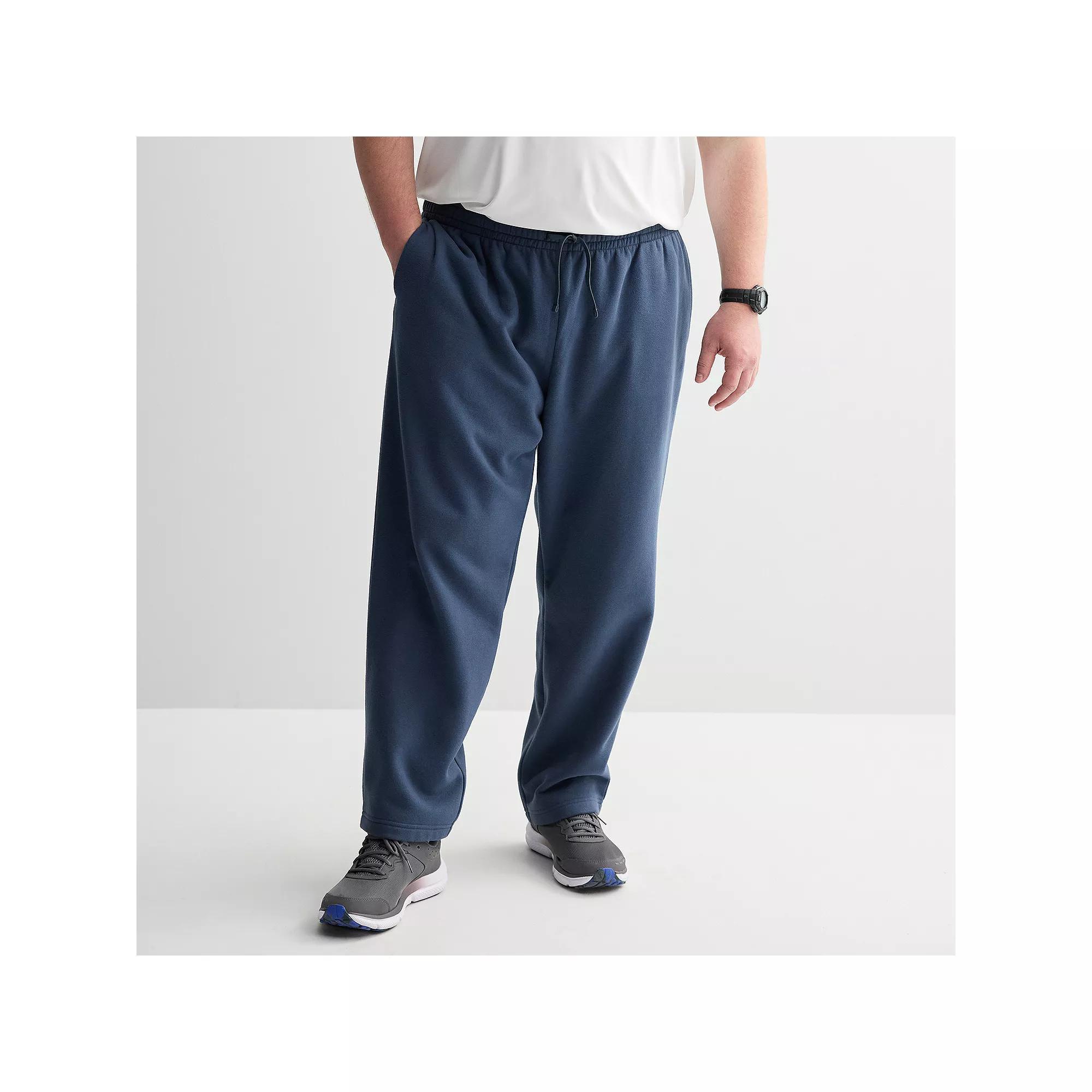 Big & Tall Tek Gear® Ultra Soft Fleece Pants, Men's,  Product Image