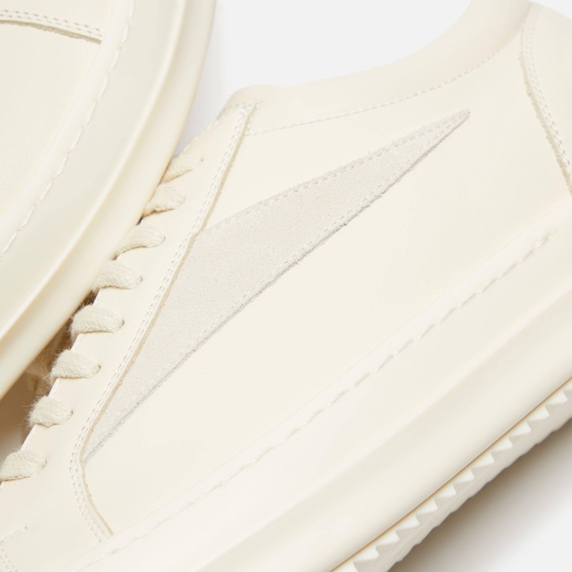 Rick Owens WMNS Vintage Sneaker - Milk / Scarpe Pelle Female Product Image