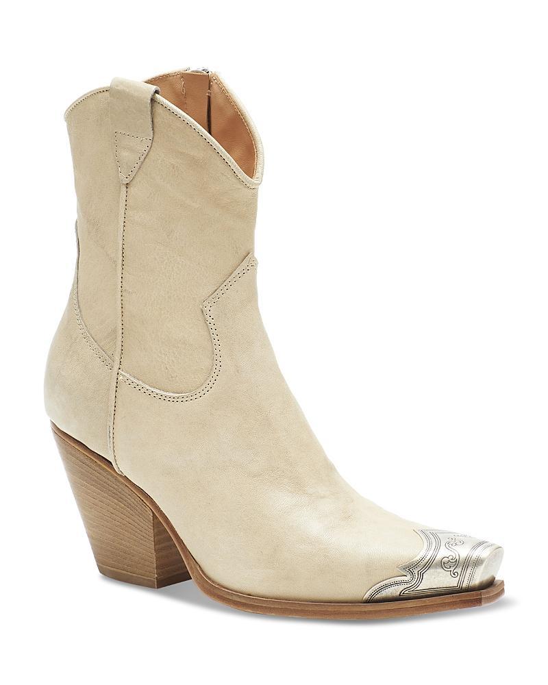 Free People Womens Brayden Western Cap Toe Booties Product Image