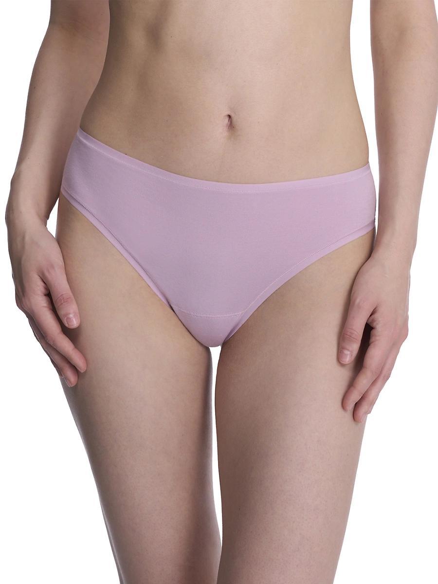 Womens Bliss Bare Cotton Thong Product Image