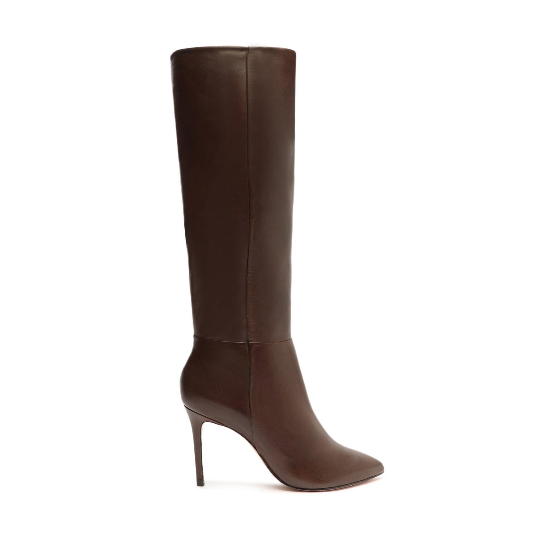 Schutz Mikki Up Boot in Chocolate. Size 10, 7.5, 8.5, 9.5. Product Image