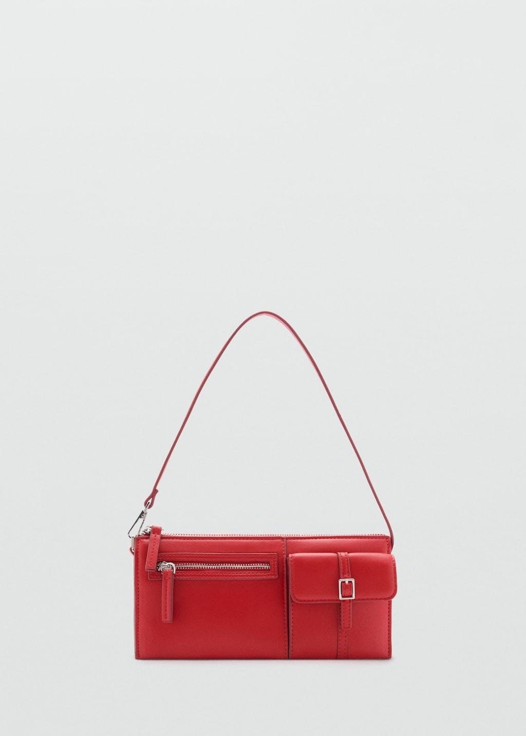 Shoulder bag with pockets - Women | MANGO USA Product Image