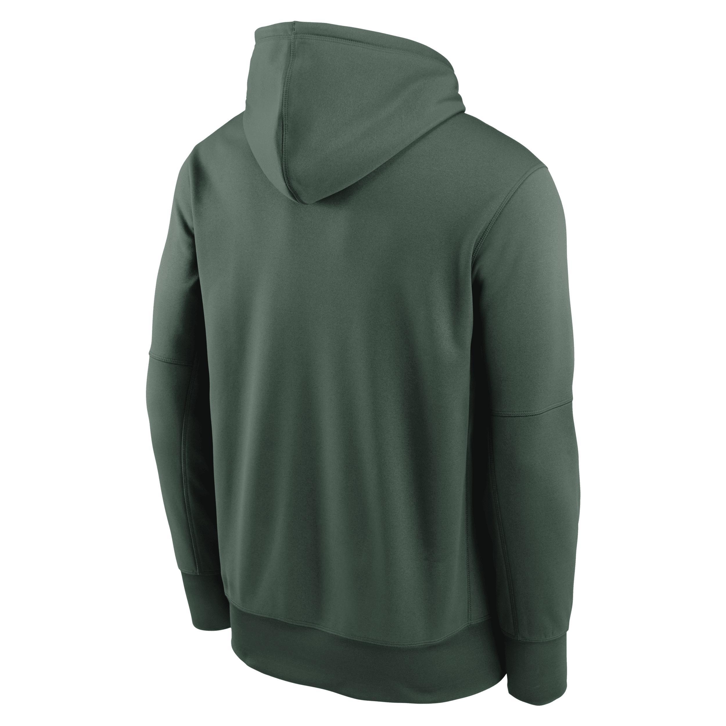 Men's Nike Green Green Bay Packers Performance Pullover Hoodie, Size: XL Product Image