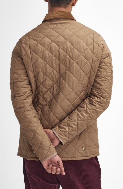 BARBOUR Heritage Liddesdale Quilted Jacket In Sandstone Product Image