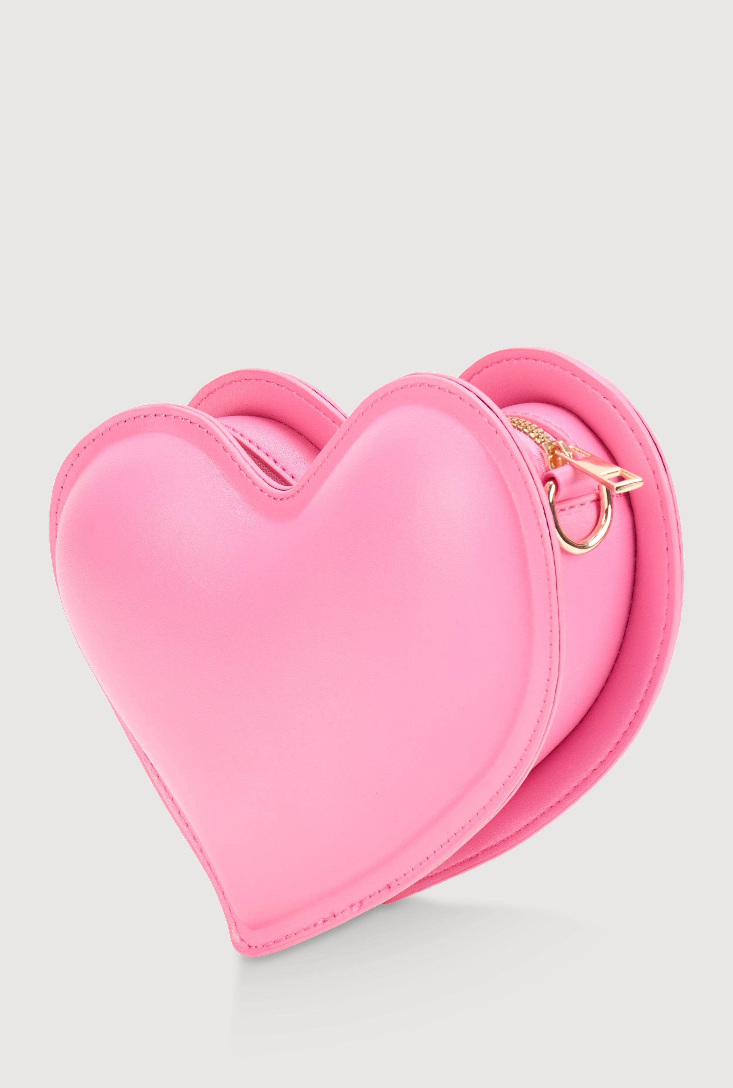 Womens 3D Heart Crossbody Handbag Product Image