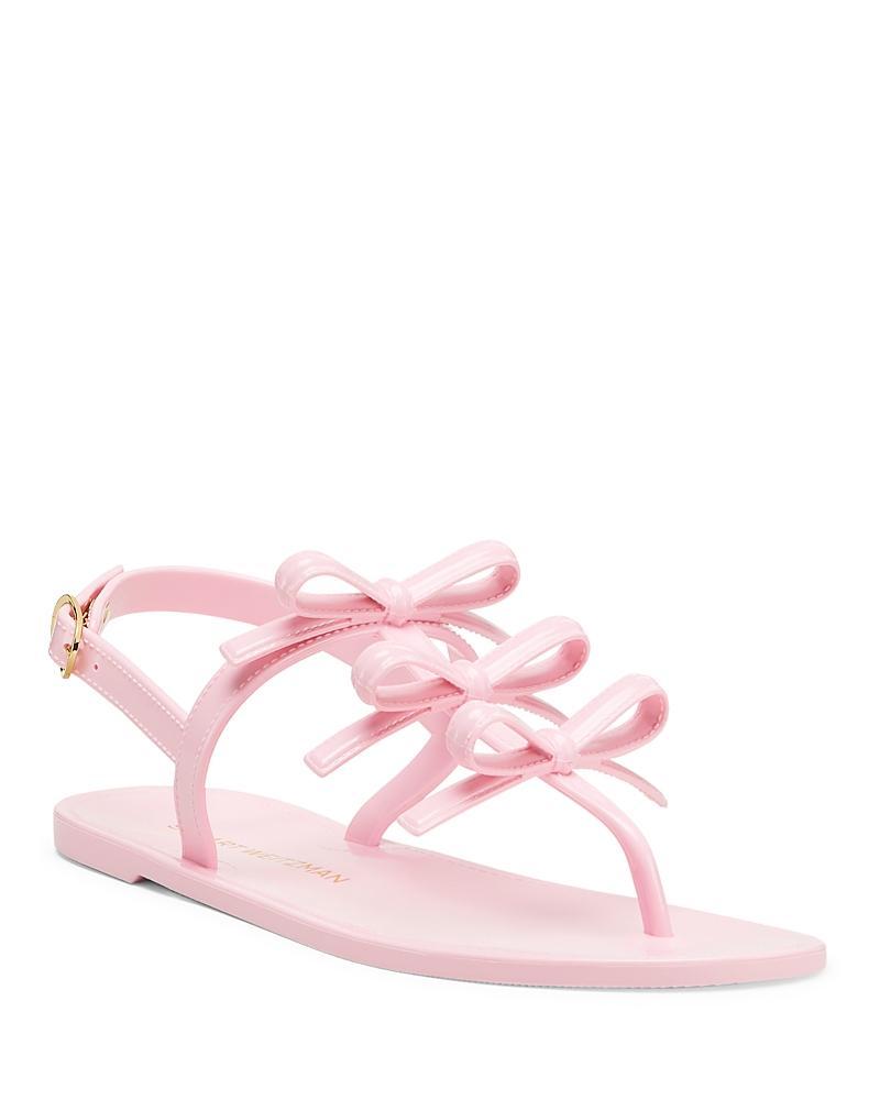 Stuart Weitzman Womens Felicity Bow Sandals Product Image
