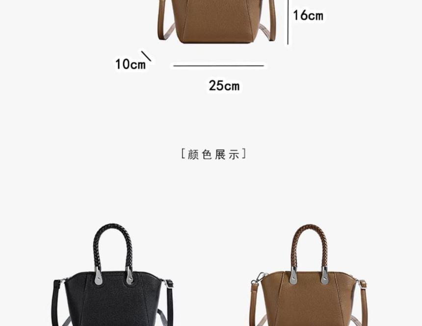 Faux Leather Crossbody Bag Product Image