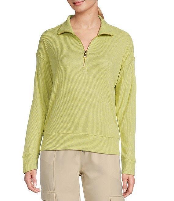 Kinesis Rib Half Zip Long Sleeve Pullover Product Image