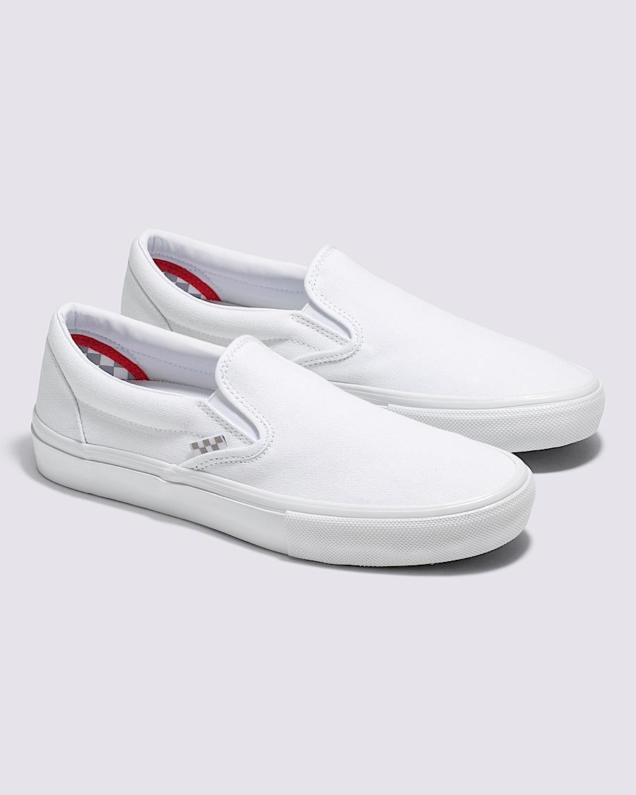 Vans | Skate Slip-On True White Skate Shoe Product Image