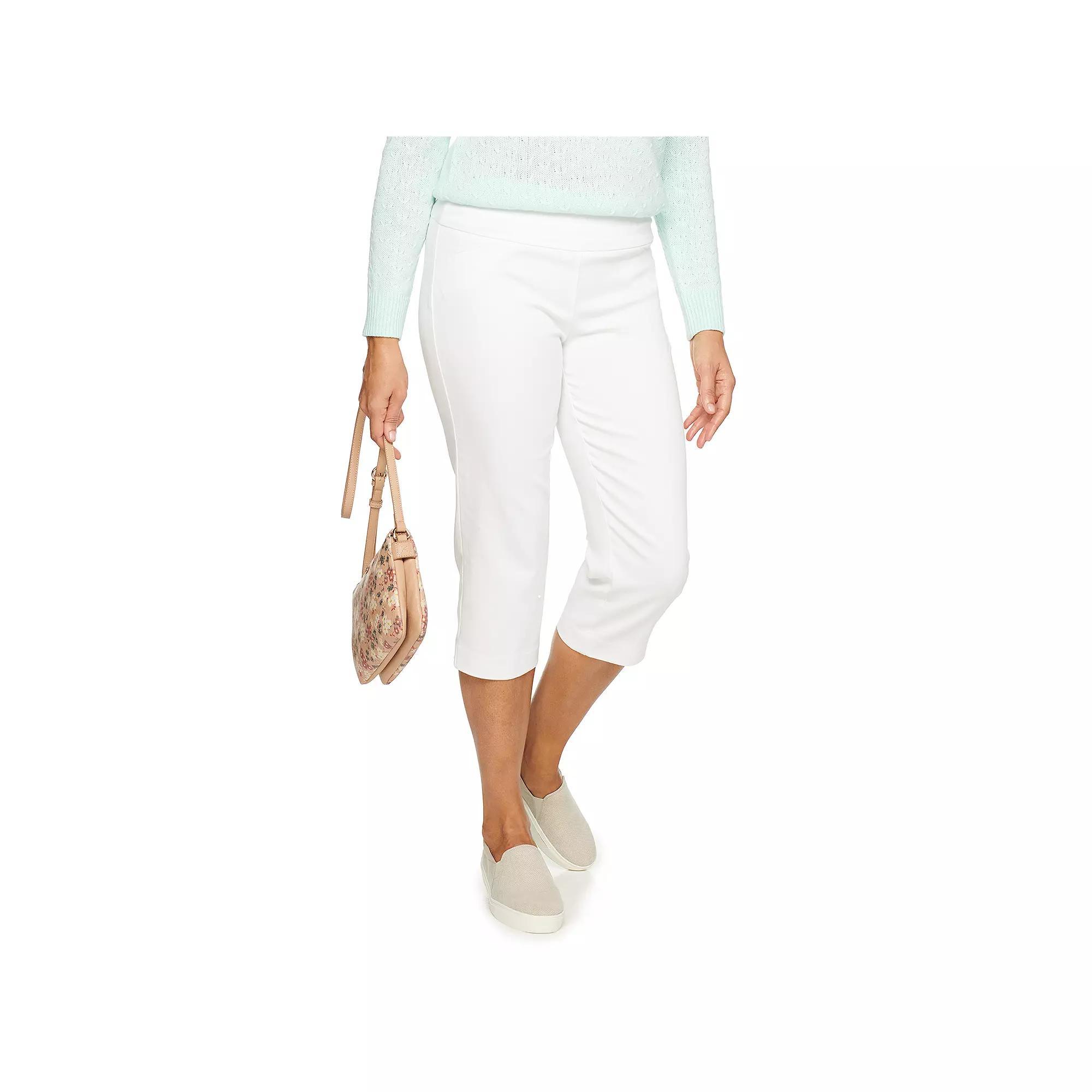 Petite Croft & Barrow® Effortless Stretch Capri Pants, Women's,  Product Image