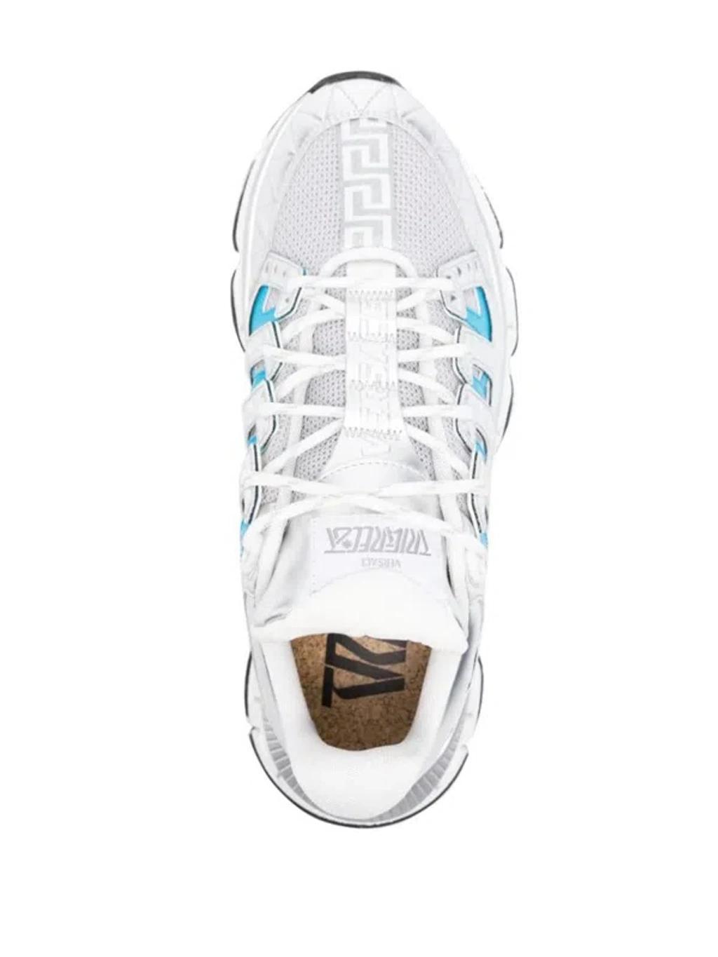 VERSACE Sneakers In Blu Product Image