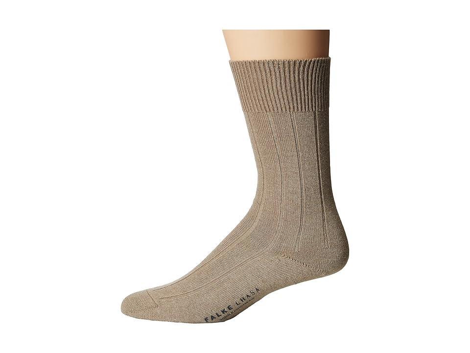 Mens Llasa Solid Ribbed Socks Product Image