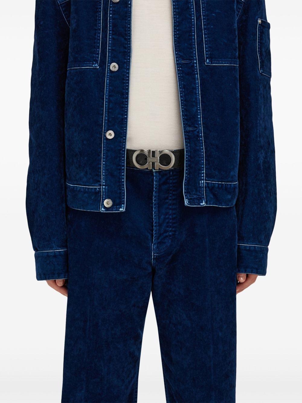 reversible Gancini belt Product Image