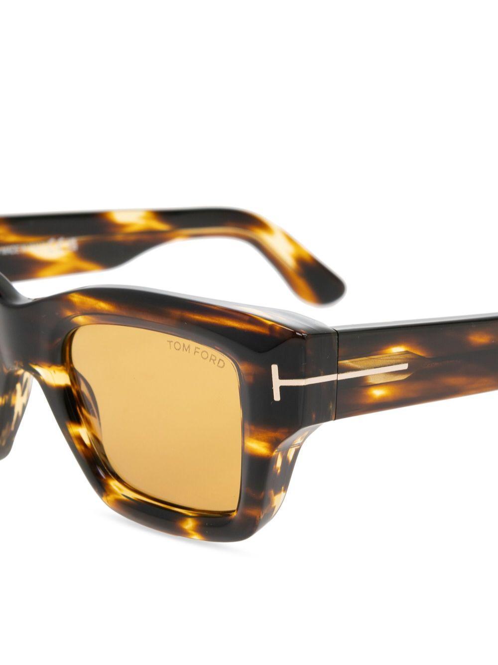 TOM FORD Eyewear Ilias Square Frame Sunglasses In Multi Product Image