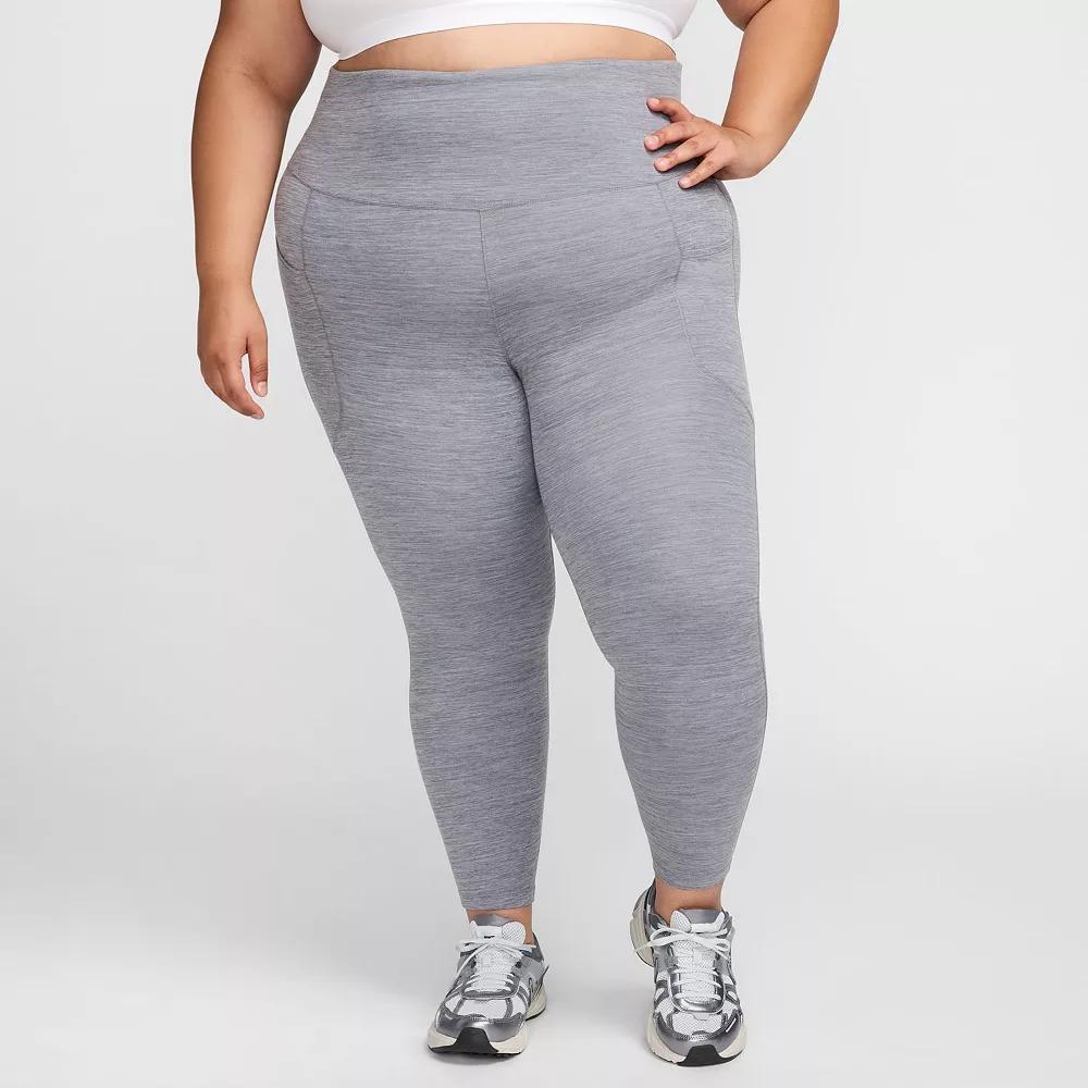 Nike Womens One High-Waisted 7/8 Leggings with Pockets (Plus Size) | FN3243-084 Product Image