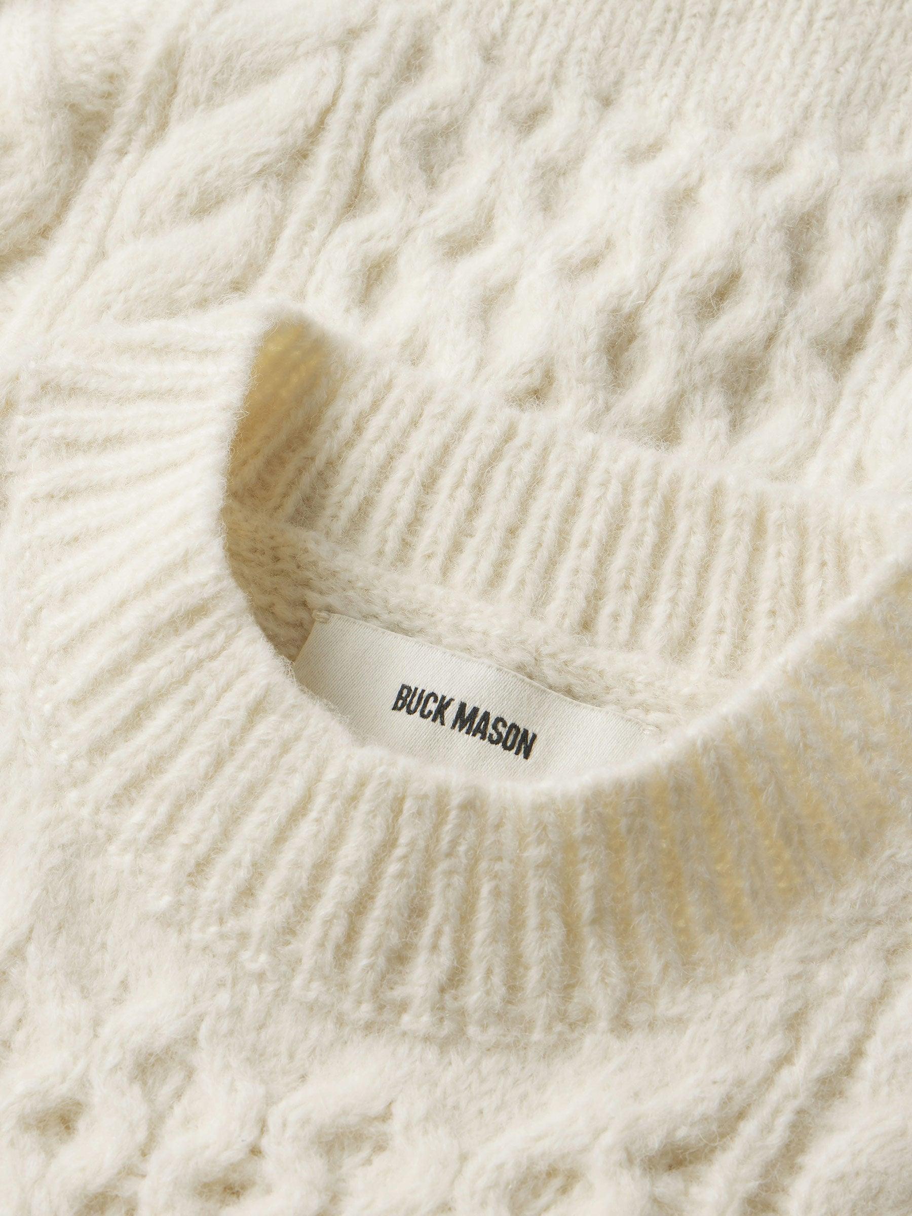 Natural Highland Alpaca Cable Crew Product Image