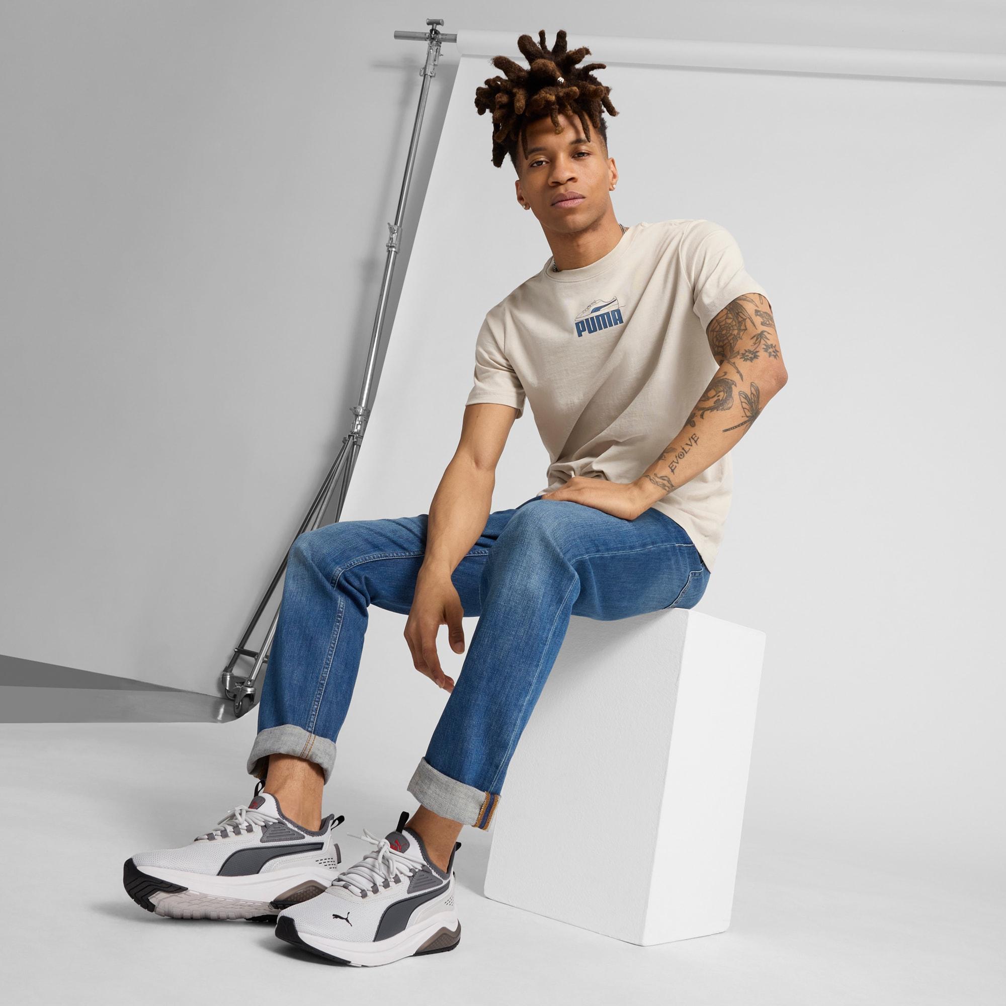 PUMA Amplifier Men's Sneakers in Grey Product Image