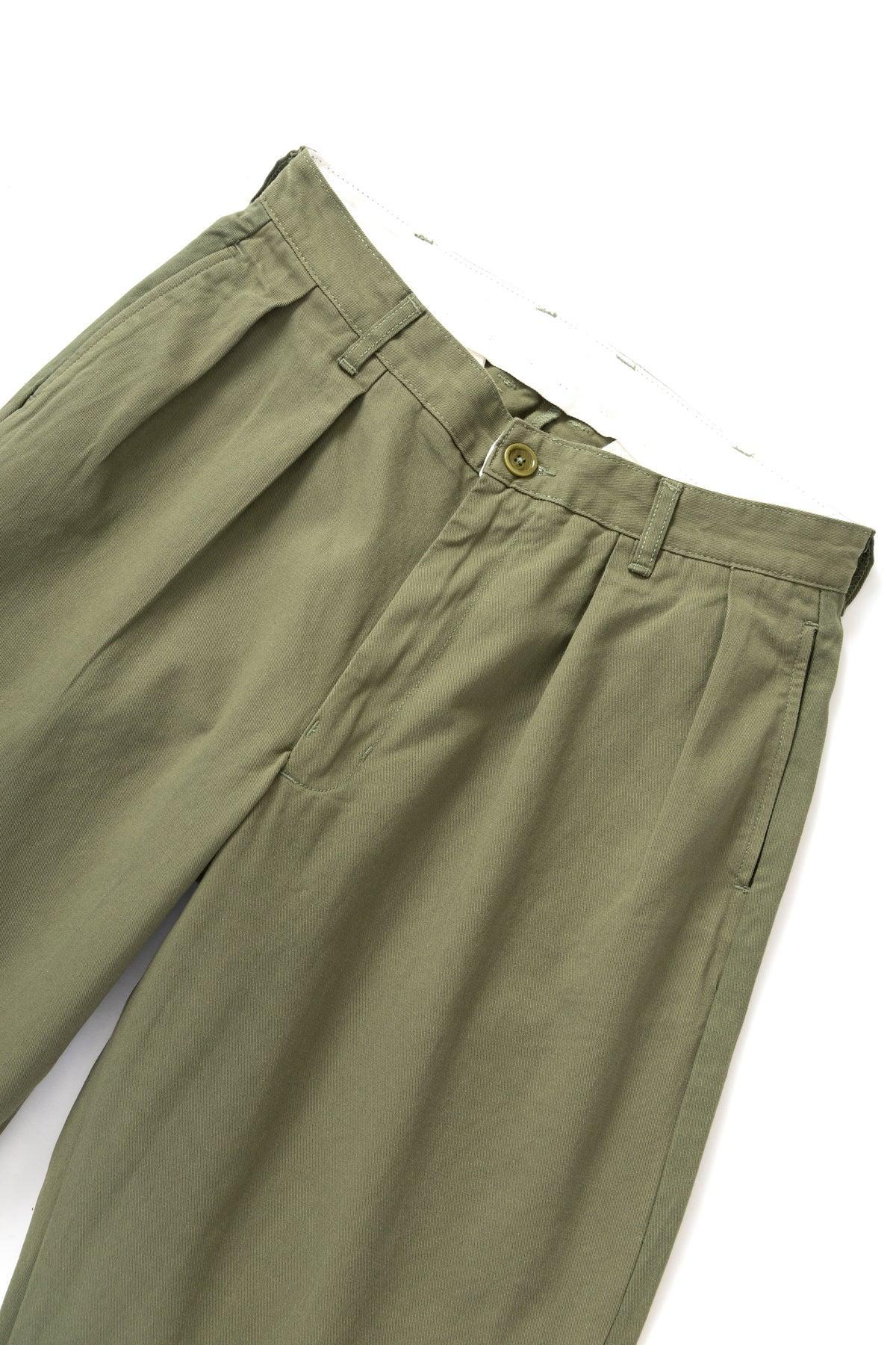Drill Part Timer Pant - Olive Product Image