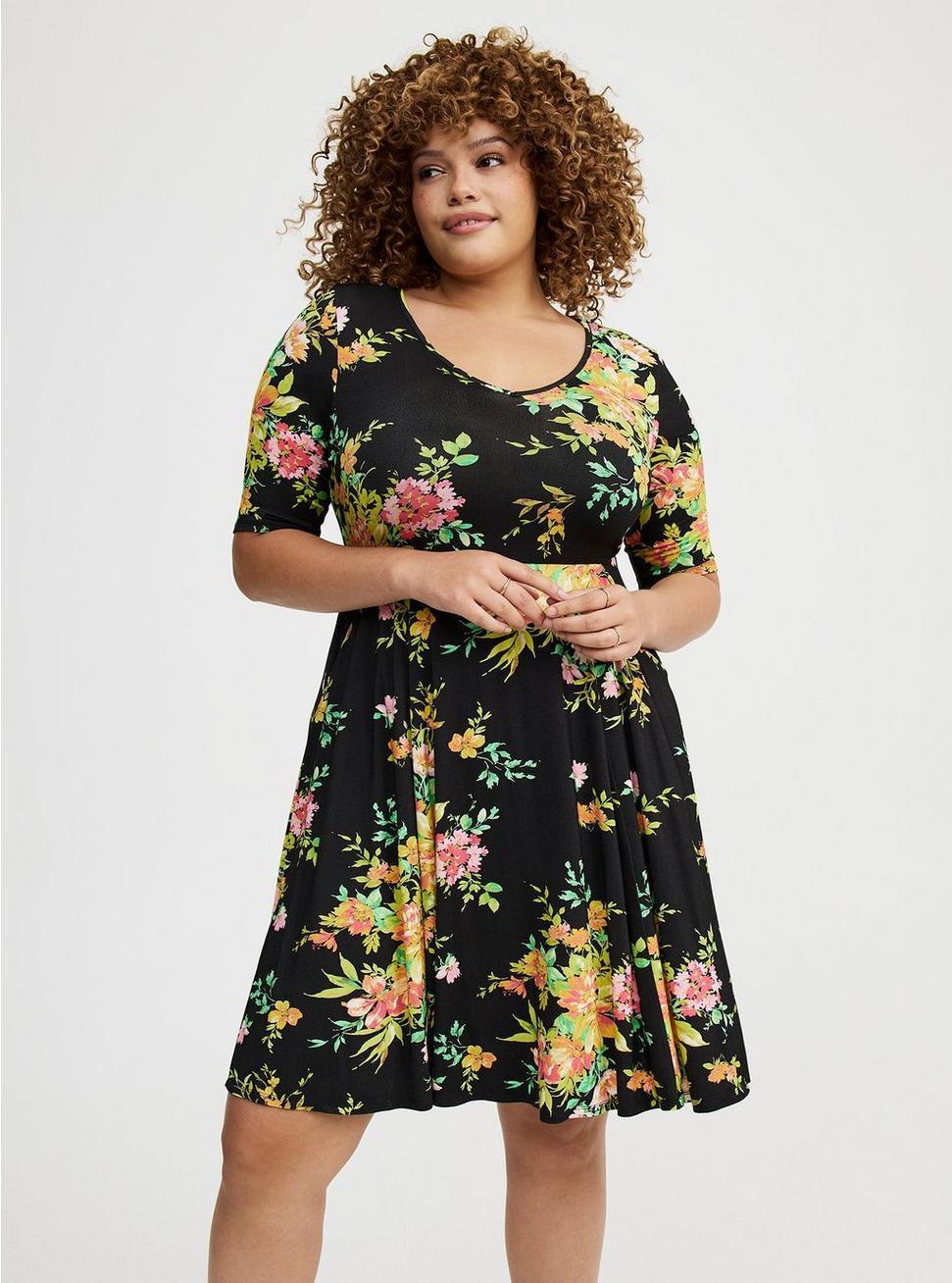 Mini Super Soft Skater Dress Product Image