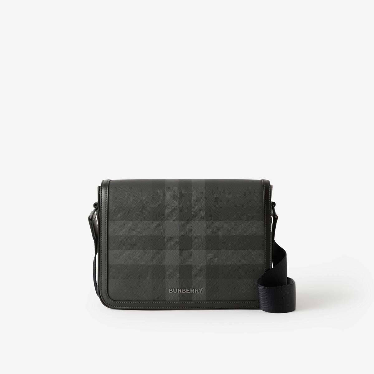 BURBERRY Small Alfred Bag In Charcoal Product Image