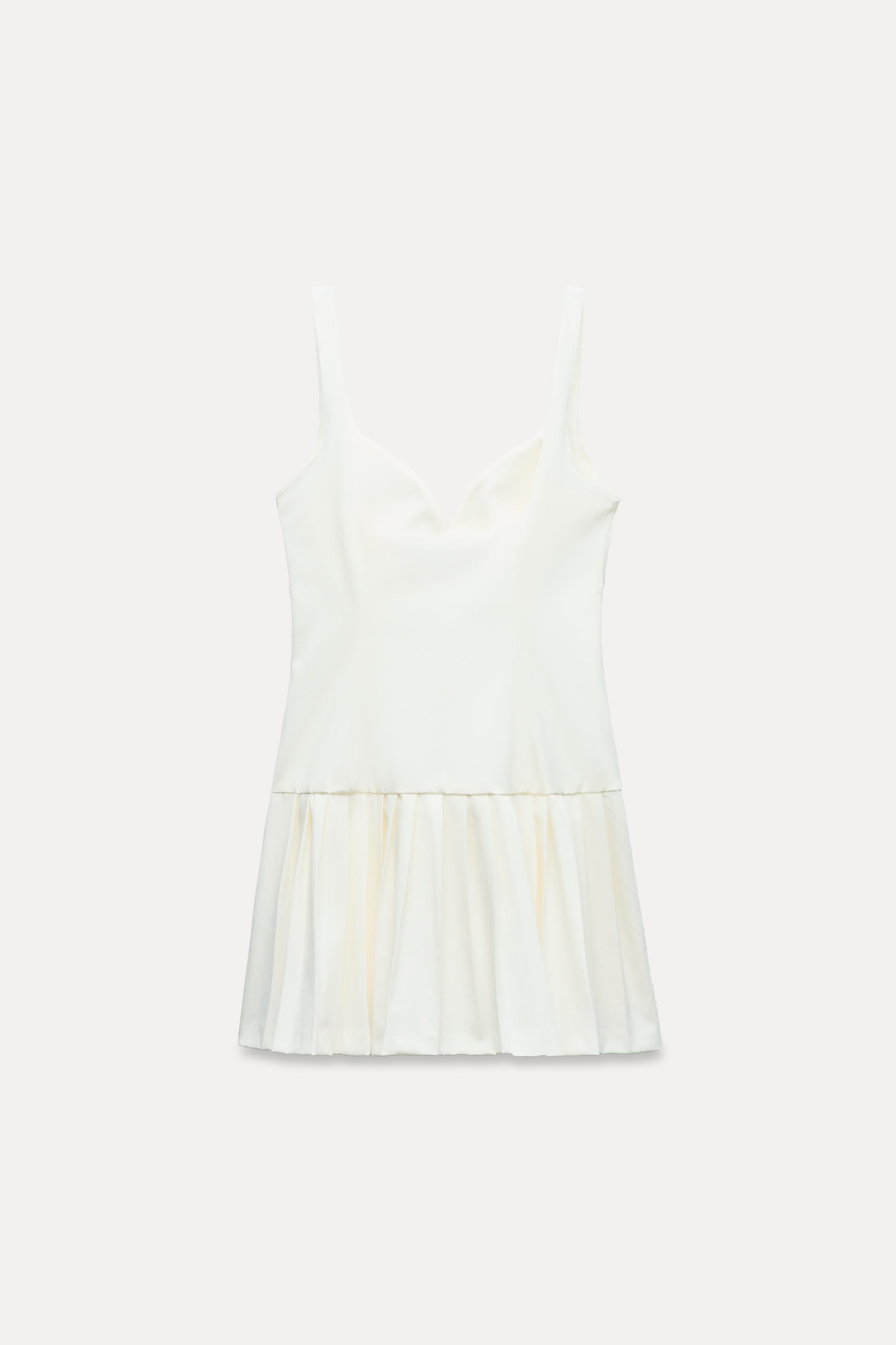 PLEATED TABS DRESS Product Image