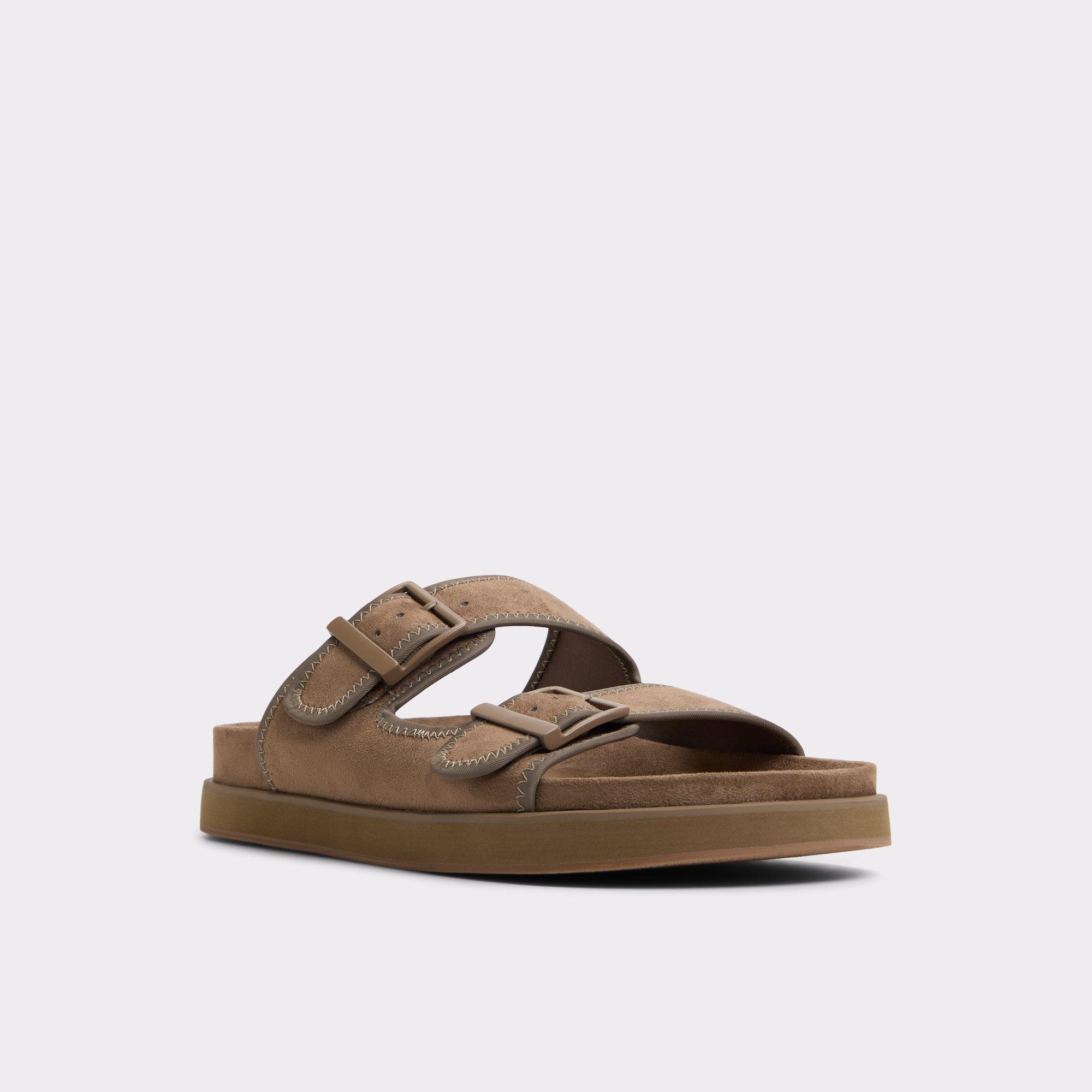 Sunnyside Light Brown Men's Slides | ALDO US Product Image