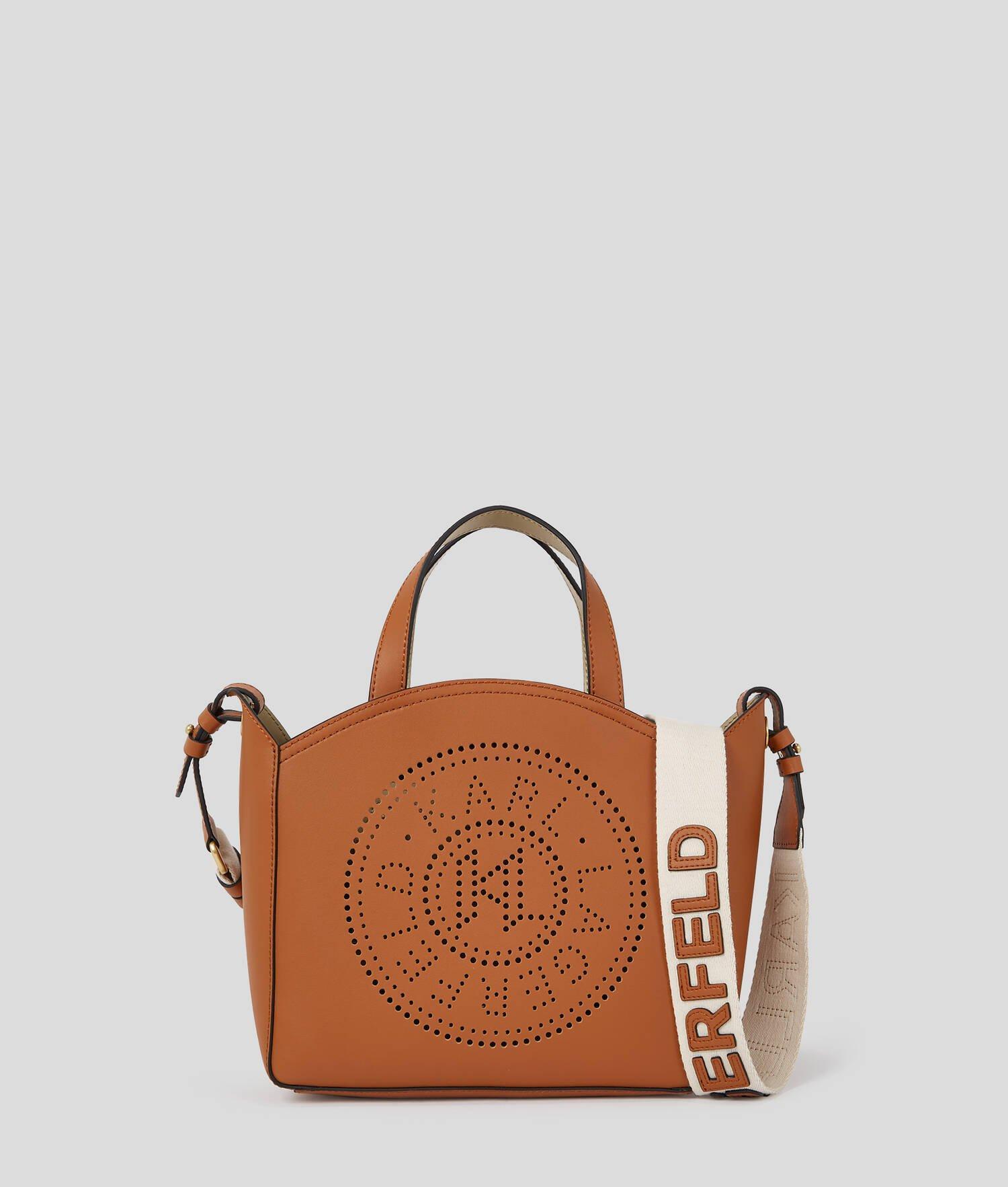 K/CIRCLE PERFORATED SMALL TOTE BAG Product Image