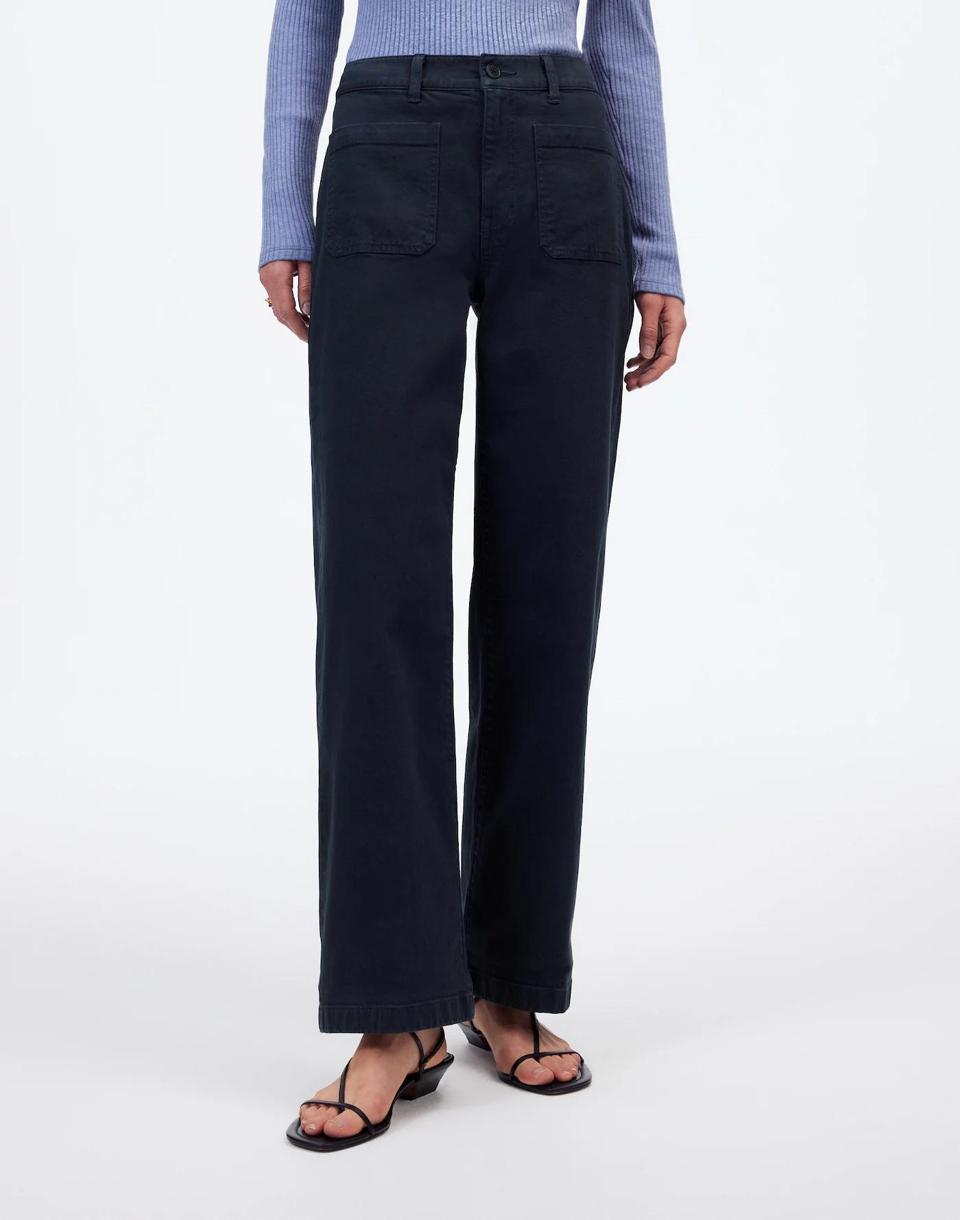 The Emmett Wide-Leg Pant: Patch Pocket Edition Product Image