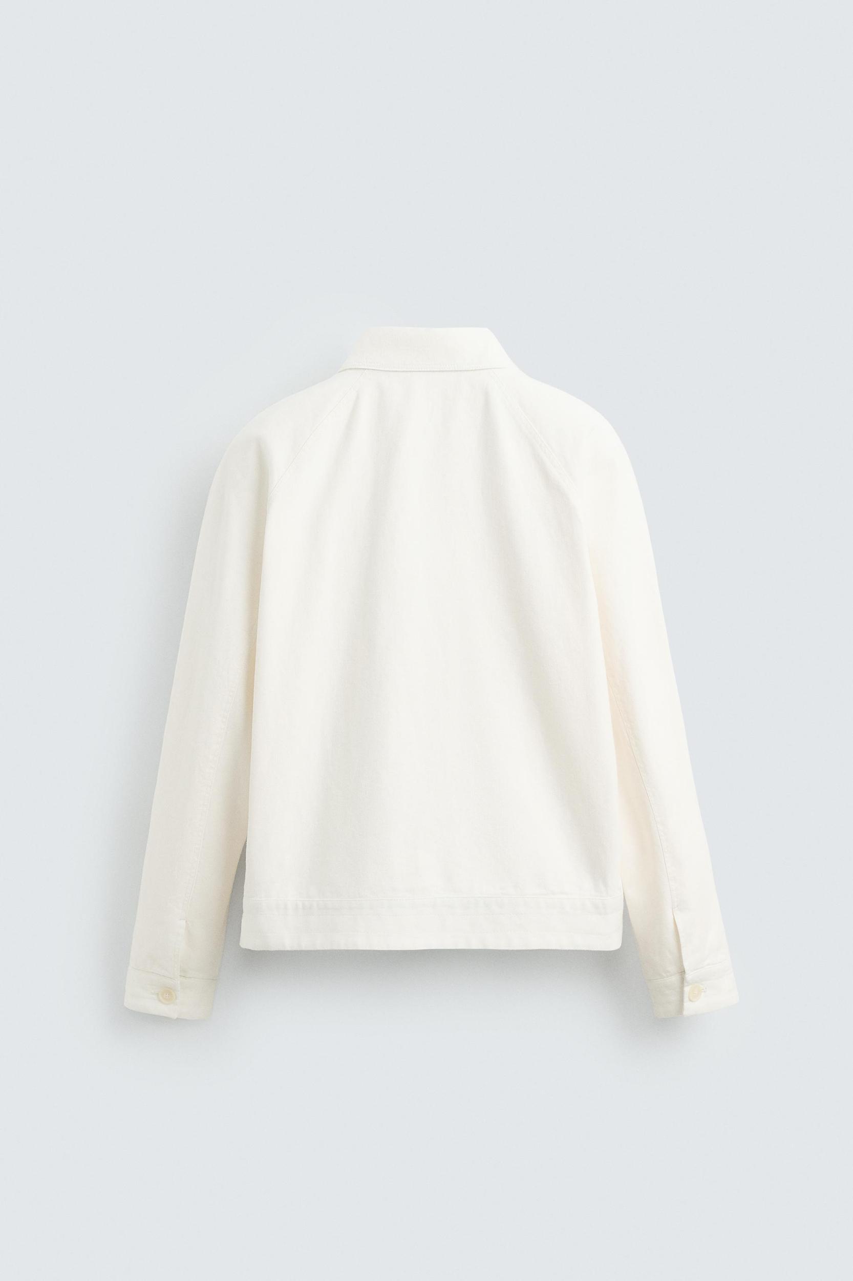 LINEN-COTTON JACKET Product Image