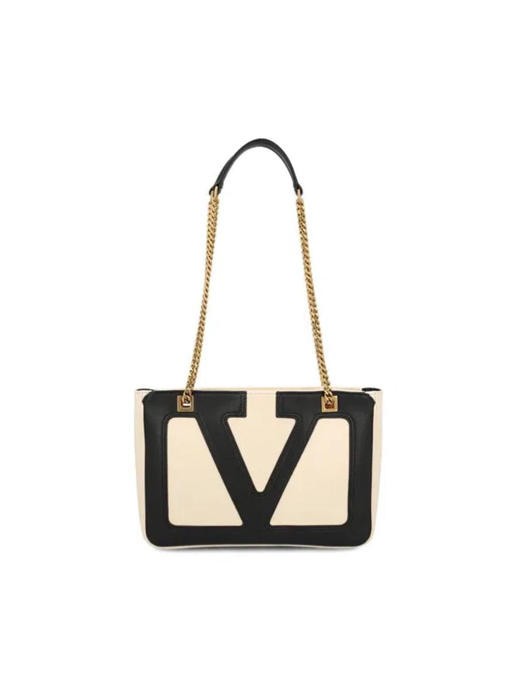 VALENTINO GARAVANI Bags In Butter White/black Product Image