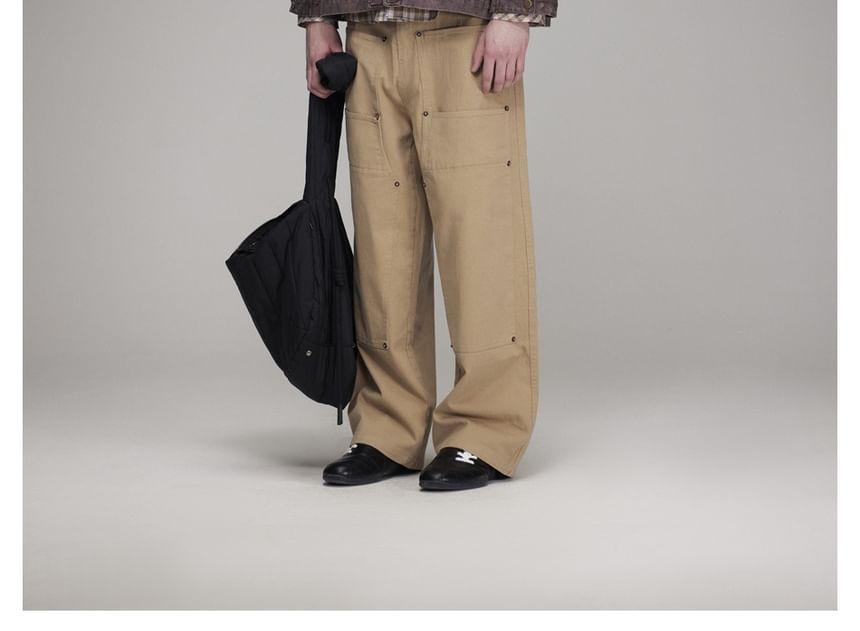 Washed Stand-Collar Loose Jacket Product Image